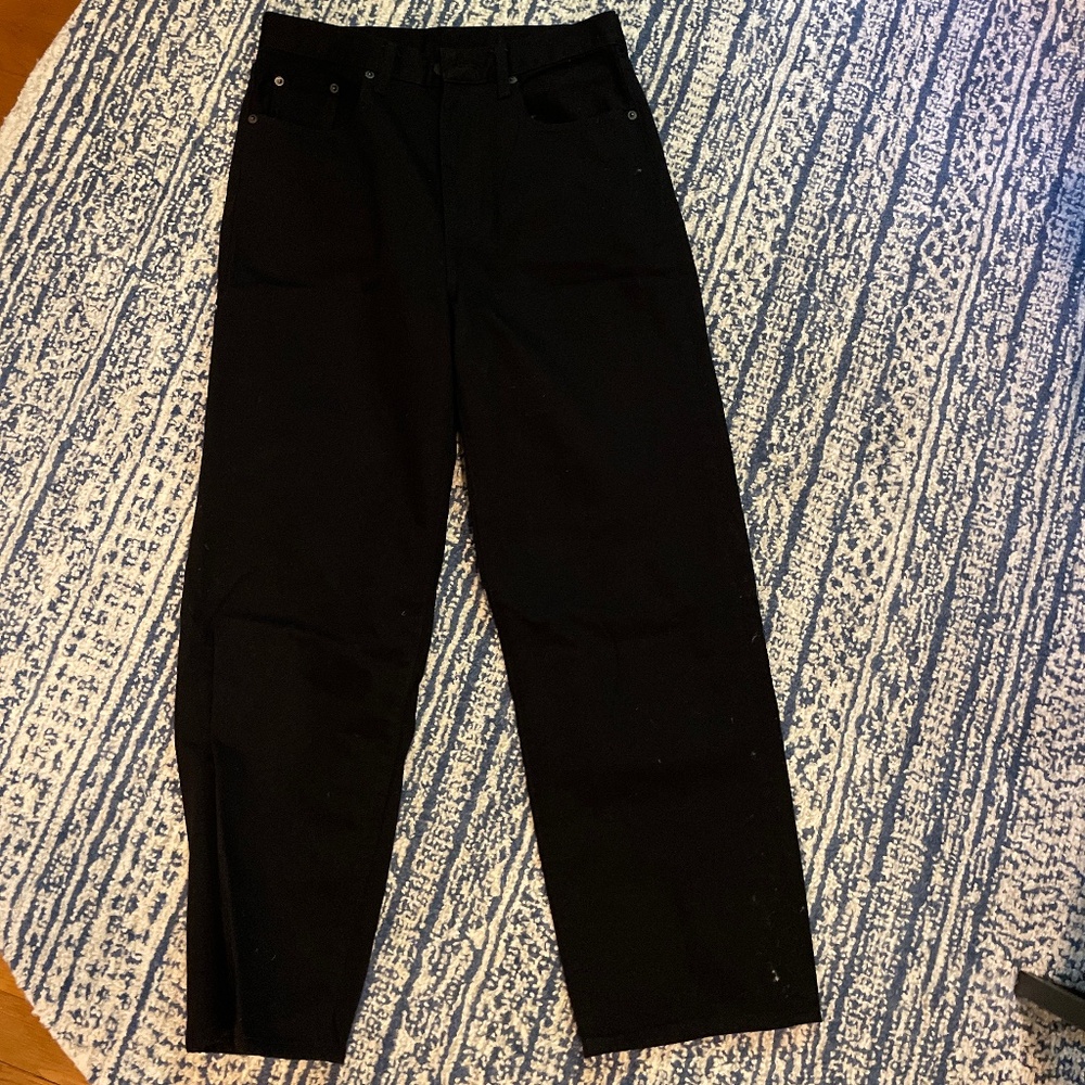 Black Muji Jeans